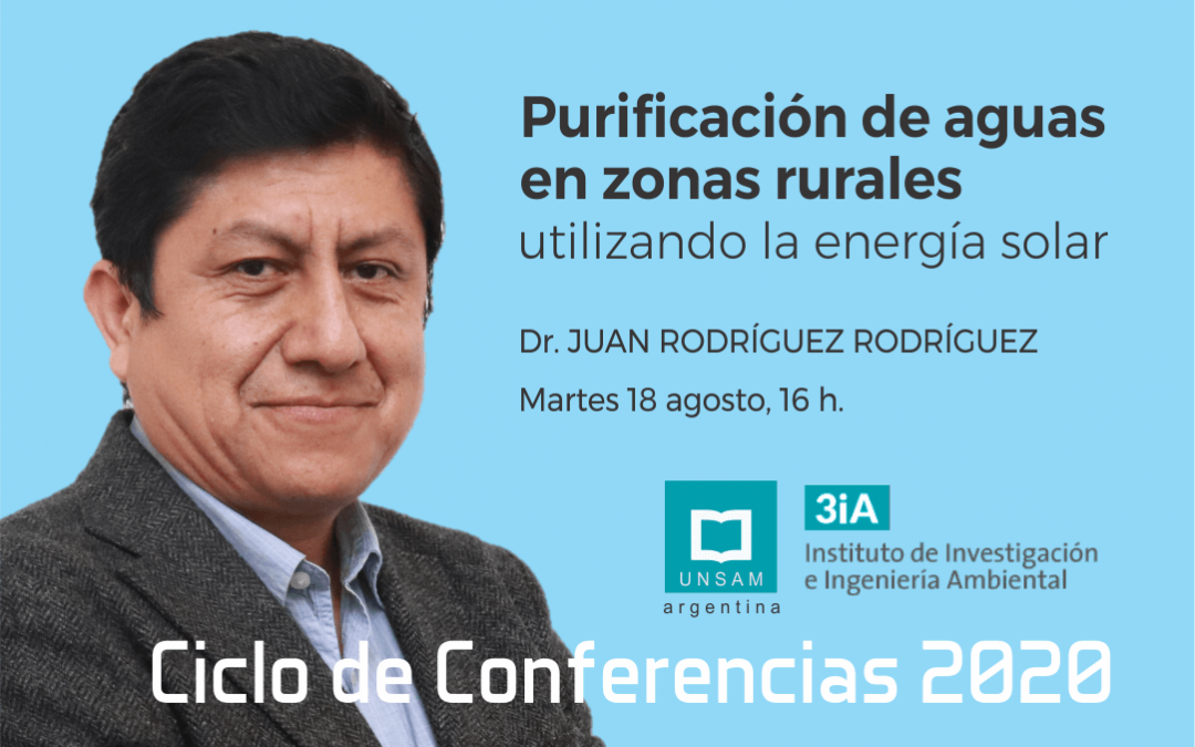 Conferencia: «Purificación de aguas en zonas rurales utilizando la energía solar»